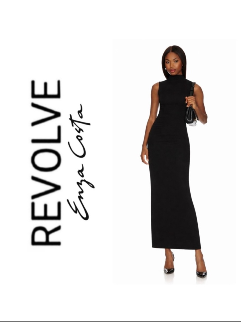 NWOT Revolve x Enza Costa Silk Knit Sleeveless Maxi Dress